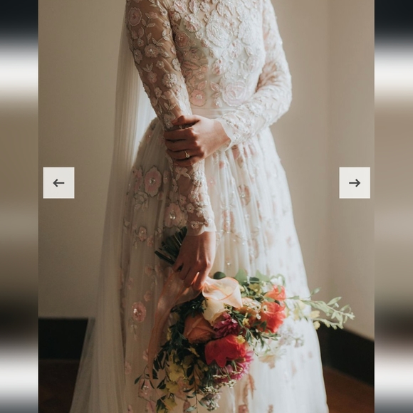 BHLDN Needle & Thread Dress fits size US 0 $1,206 - Picture 2 of 11